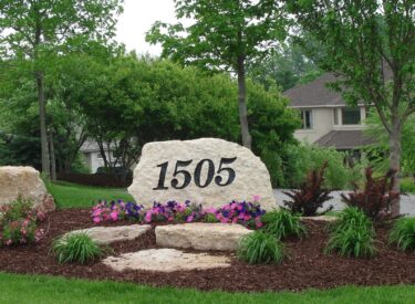 boulder monument