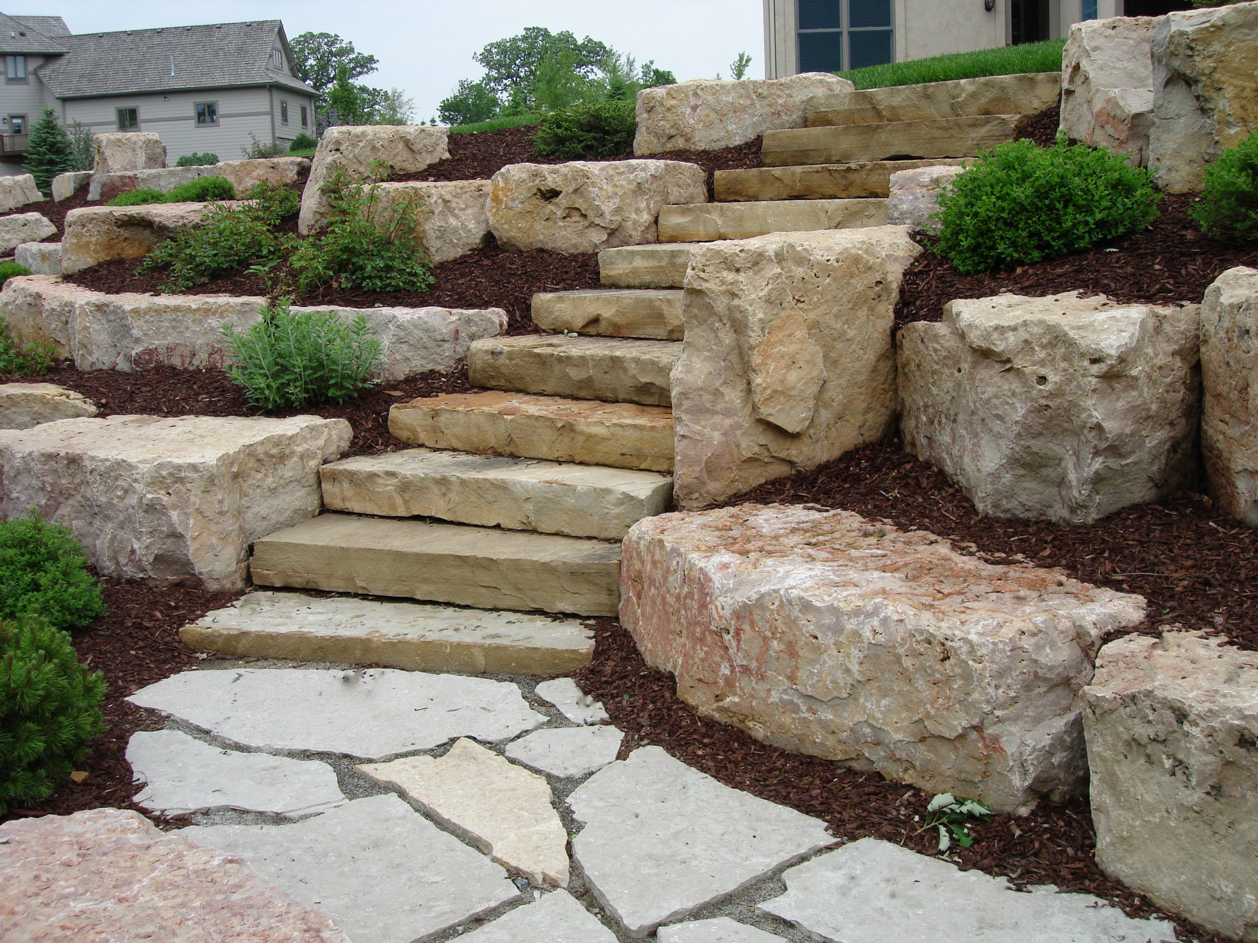 Natural Stone Staircases Builder