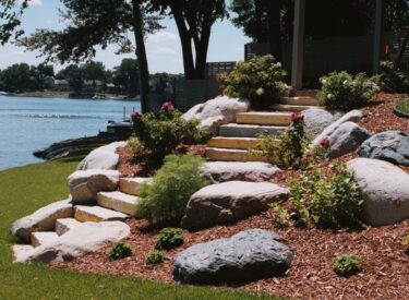 Minnetonka mn natural stone stairs