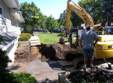 Traprock front entry before