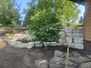 Retaining wall Prescott Wi